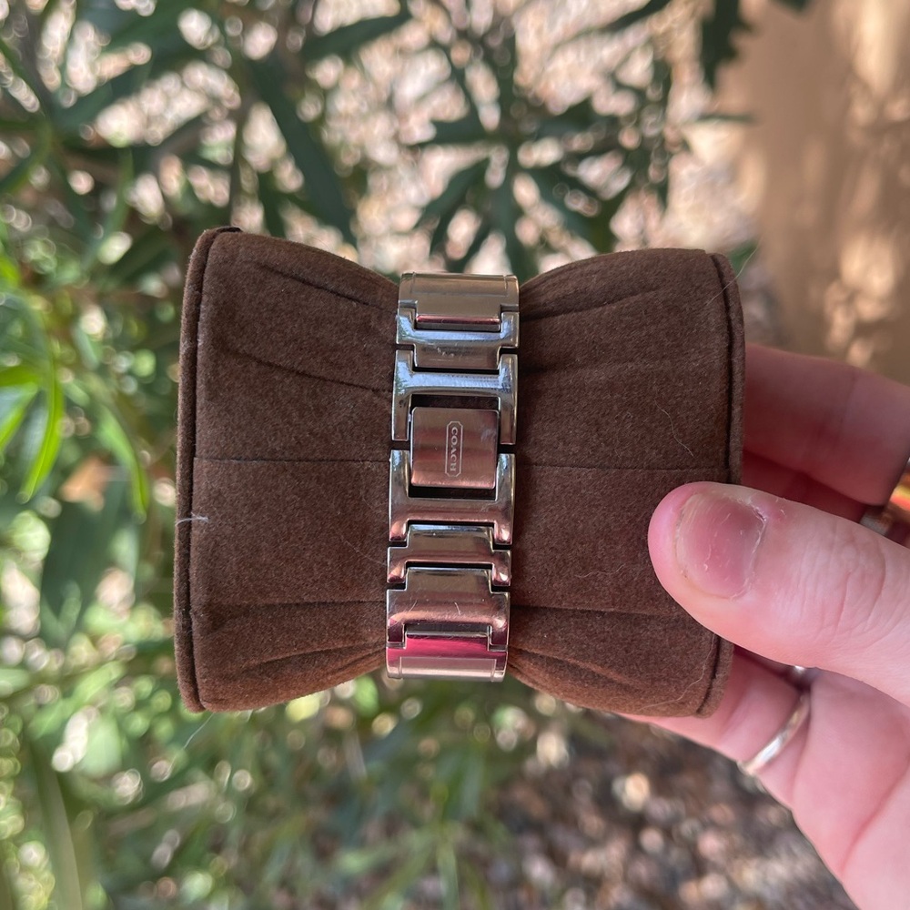 Coach Silver Watch Timeless Accessory - Picture 3 of 7